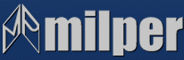 Milper logo, profili in alluminio